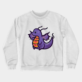 Baby Dragon Modern Art Crewneck Sweatshirt